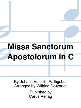 Missa Sanctorum Apostolorum in C