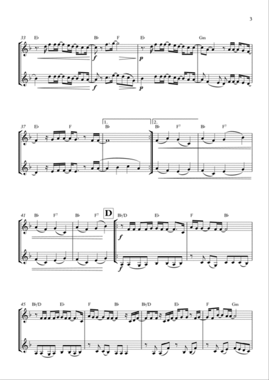 Goodness Of God Brass Duet scores gallery preview page 3