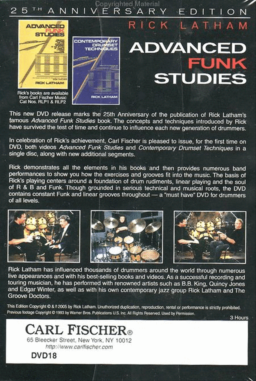 Advanced Funk Studies DVD Percussion scores gallery preview page 2