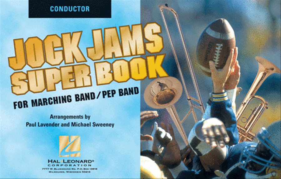 Jock Jams Super Book – Conductor Marching Band scores gallery preview page 1