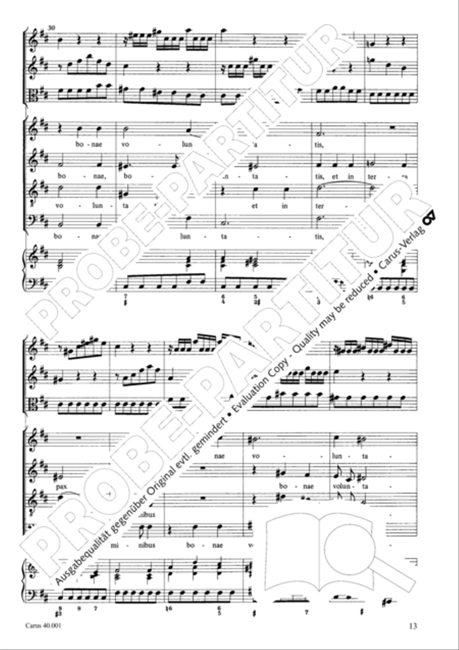 Gloria in D SSA scores gallery preview page 20
