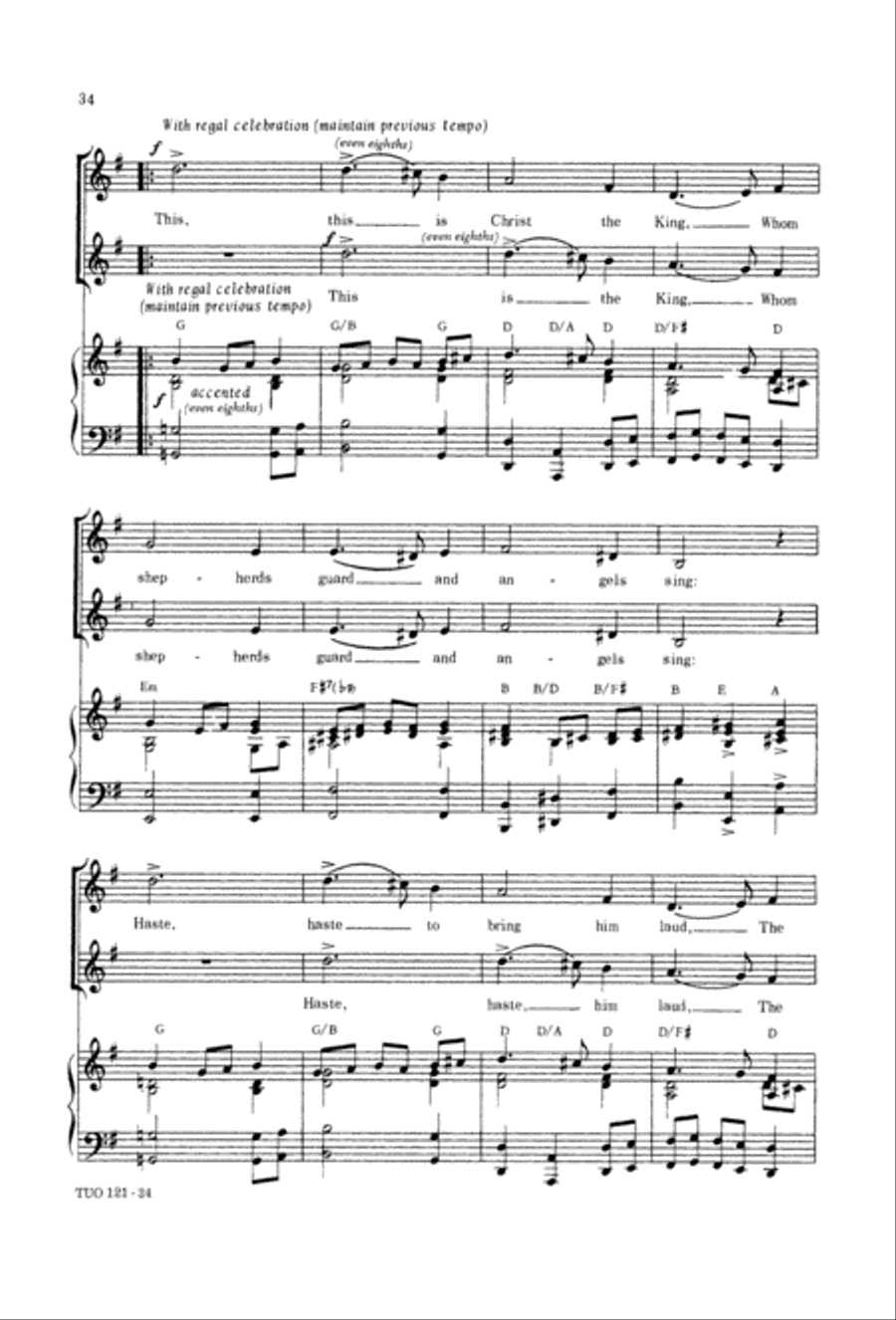 Christmasing 2-Part scores gallery preview page 36