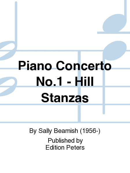 Piano Concerto No.1 - Hill Stanzas