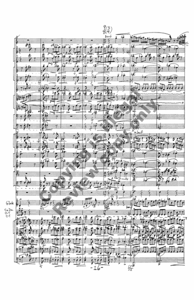 Tarantelle, Overture for Orchestra (Additional Full Score)