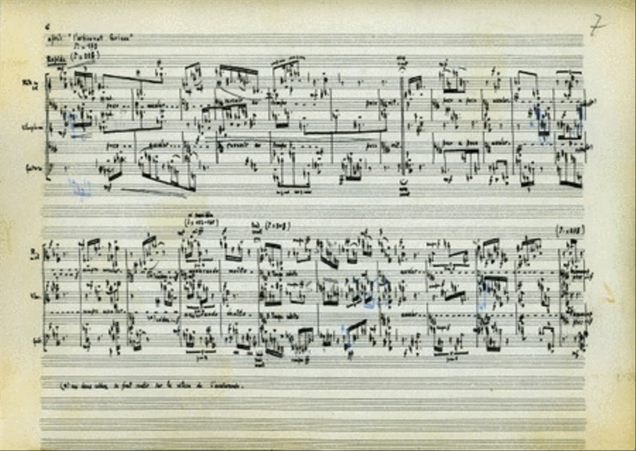 Le Marteau sans maître Sonderband Viola scores gallery preview page 3