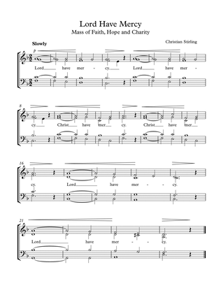 LORD HAVE MERCY (KYRIE) SATB