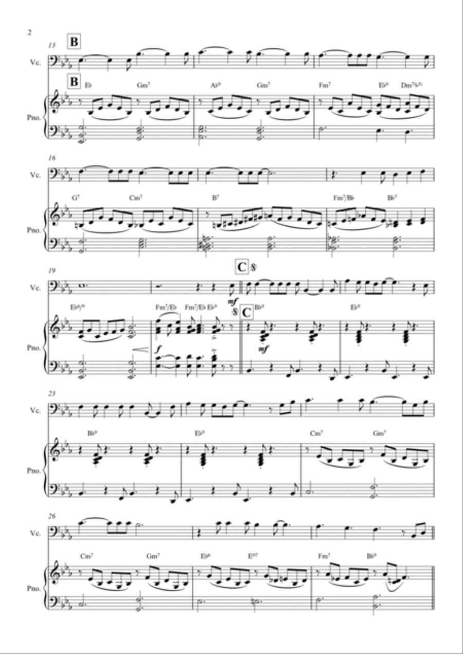 What A Wonderful World Small Ensemble scores gallery preview page 2