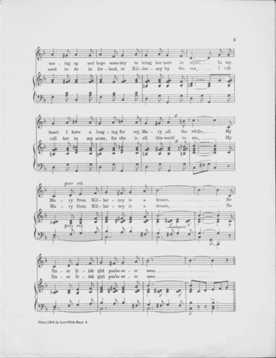 Since I Fell In Love With Mar Voice scores gallery preview page 3