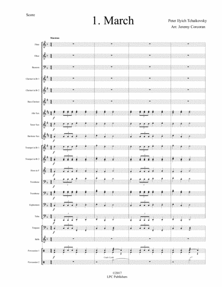 Two Themes from The Nutcracker for Concert Band image number null