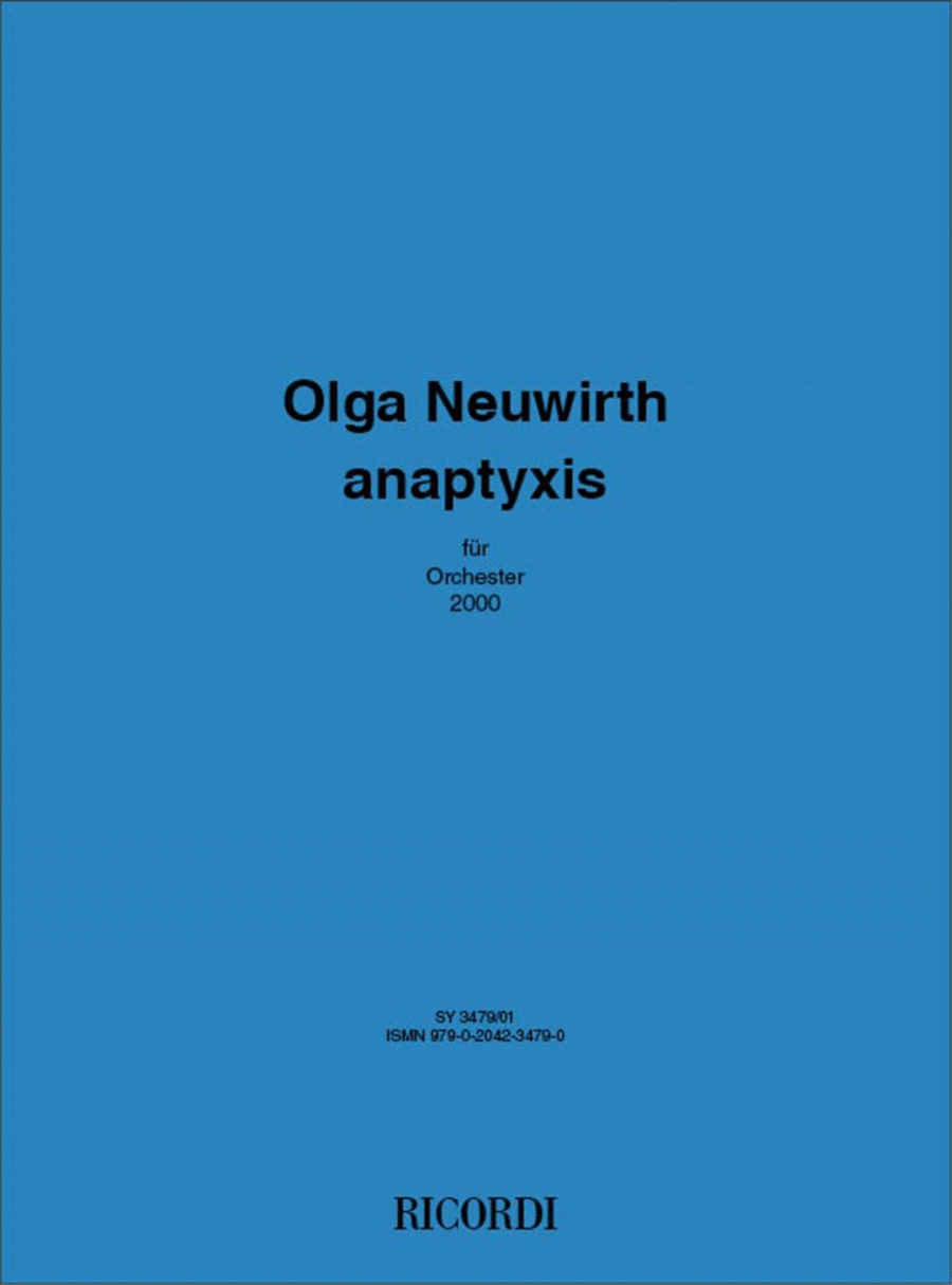 Anaptyxis Anaptyxis Orchestra scores gallery preview page 1