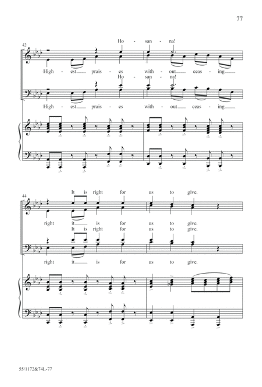 The Easter Story The Easter Story 4-Part scores gallery preview page 78
