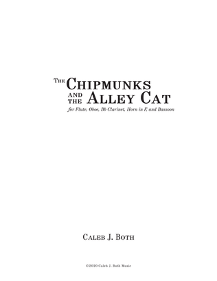 The Chipmunks and the Alley Cat - Score Only