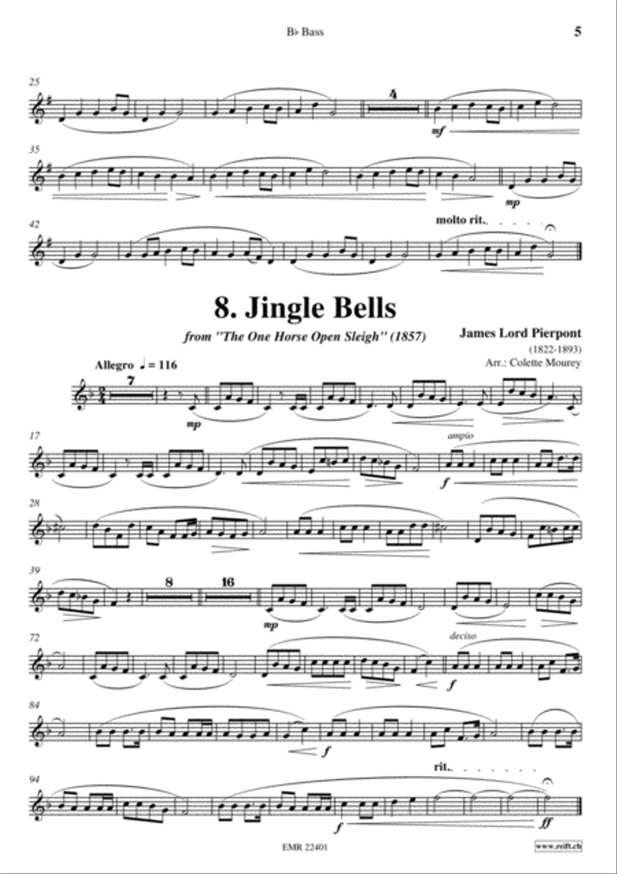 20 Greatest Christmas Hits Piano Accompaniment scores gallery preview page 6