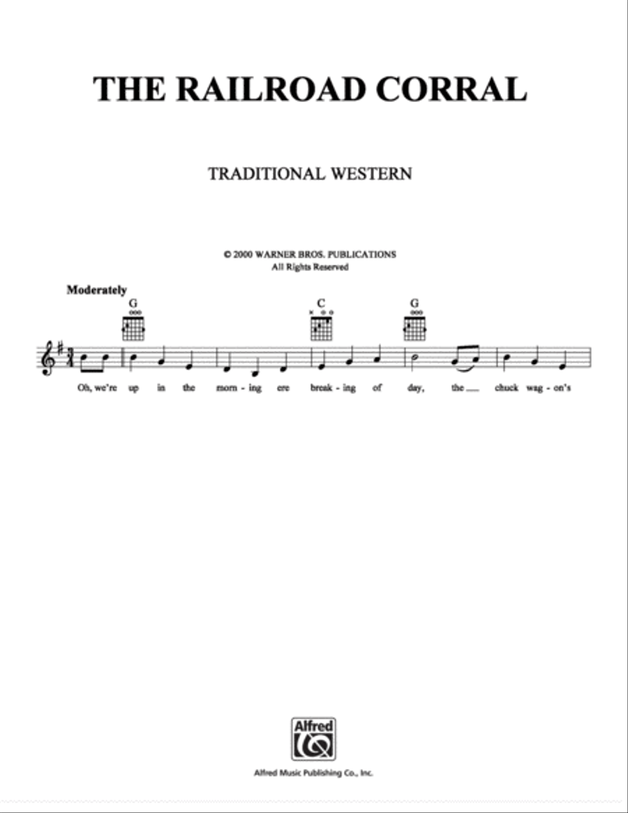 The Railroad Corral The Railroad Corral School and Community scores gallery preview page 1