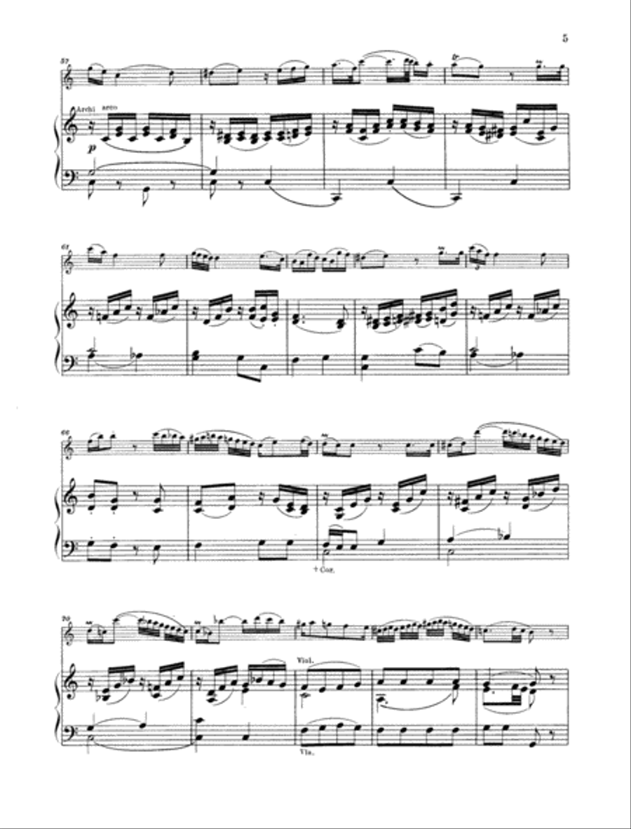 Andante for Flute, K. 315 Flute Solo scores gallery preview page 4