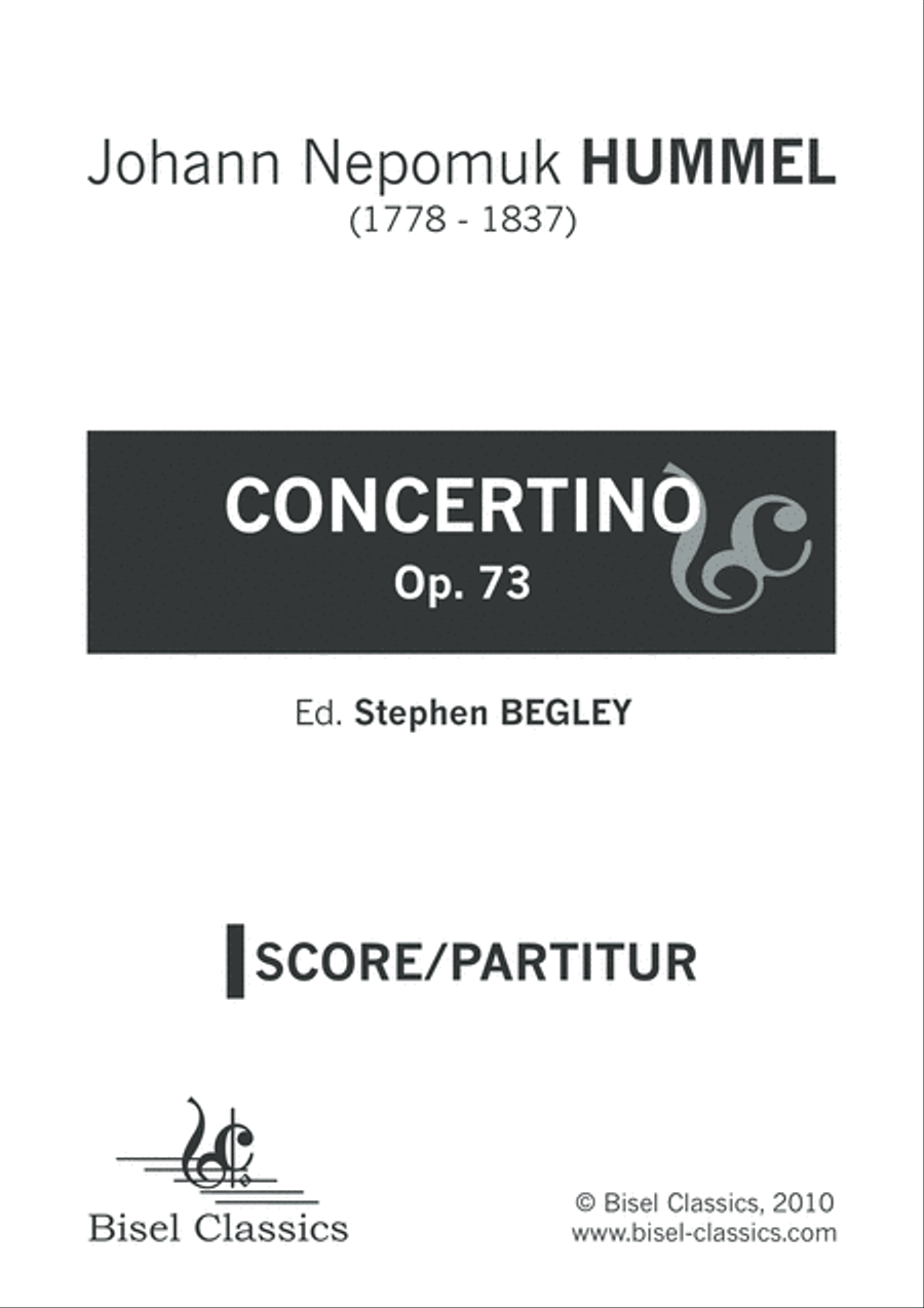 Concertino, Op. 73 Orchestra scores gallery preview page 3