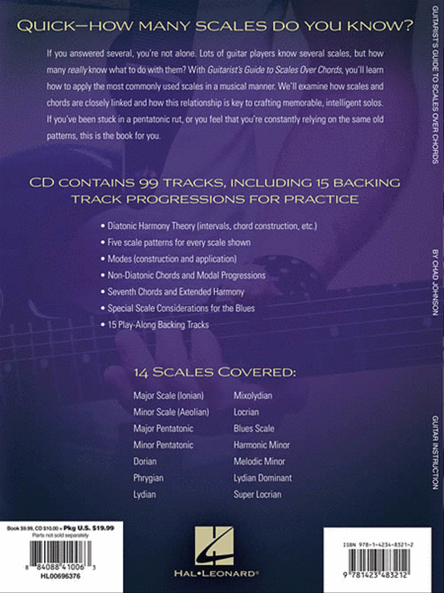 Guitarist's Guide to Scales Over Chords Guitar Tablature scores gallery preview page 3