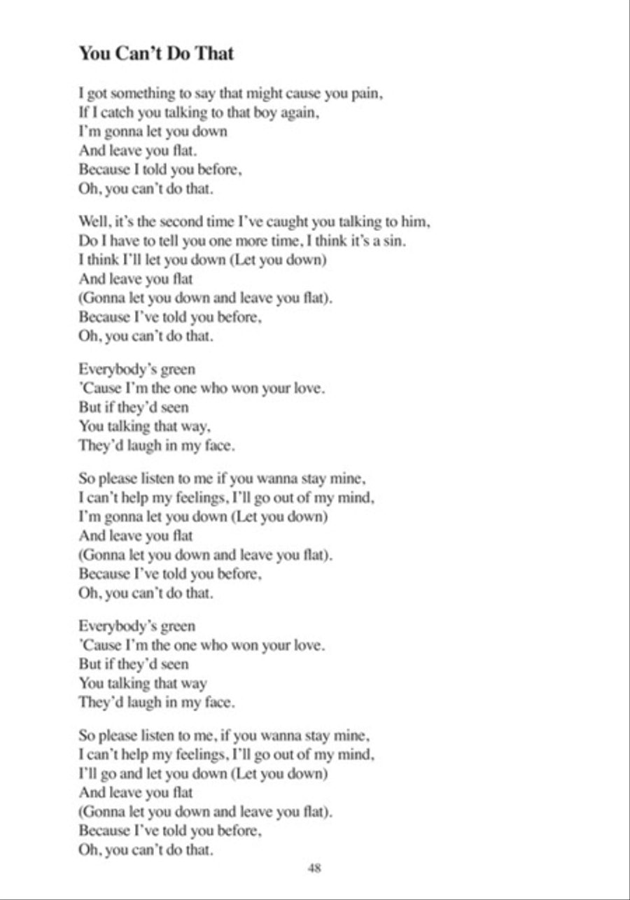 The Beatles Lyrics – 2nd Edition Collection / Songbook scores gallery preview page 3