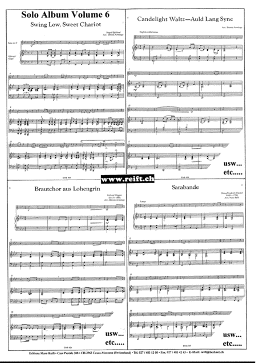 Solo Album (Vol. 1-10 + 2 CDs) by Dennis Armitage Bassoon Solo - Sheet Music page 20
