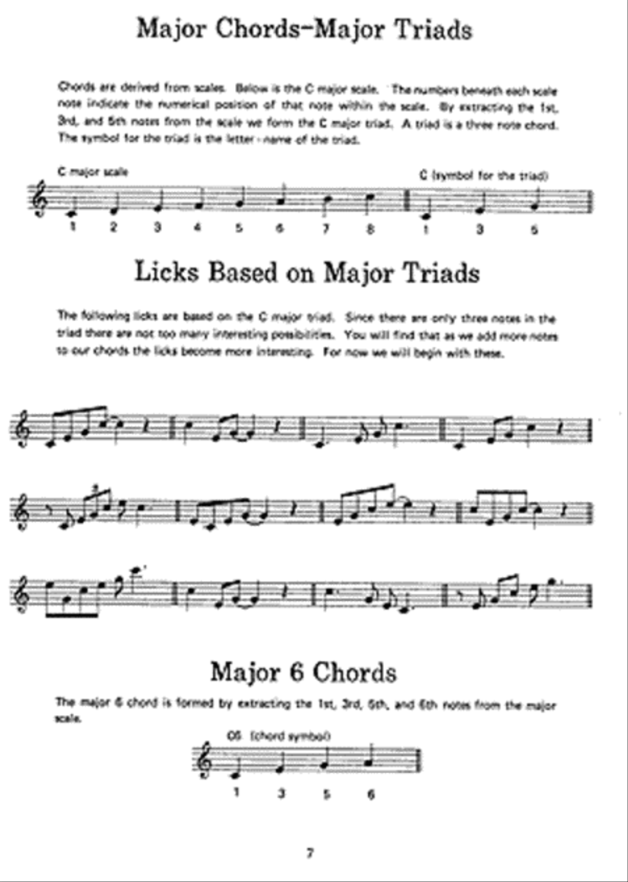 Jazz Saxophone Licks, Phrases & Patterns Saxophone scores gallery preview page 3