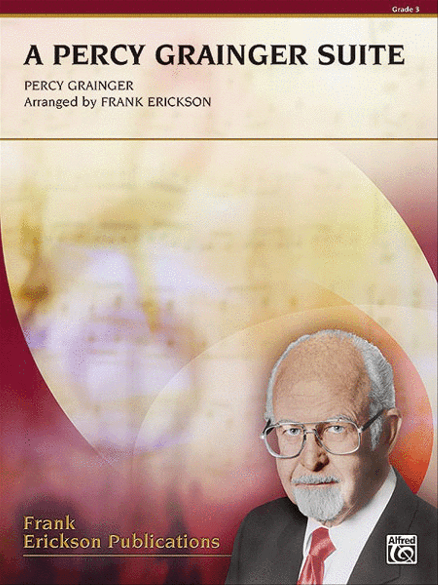 A Percy Grainger Suite Concert Band scores gallery preview page 1