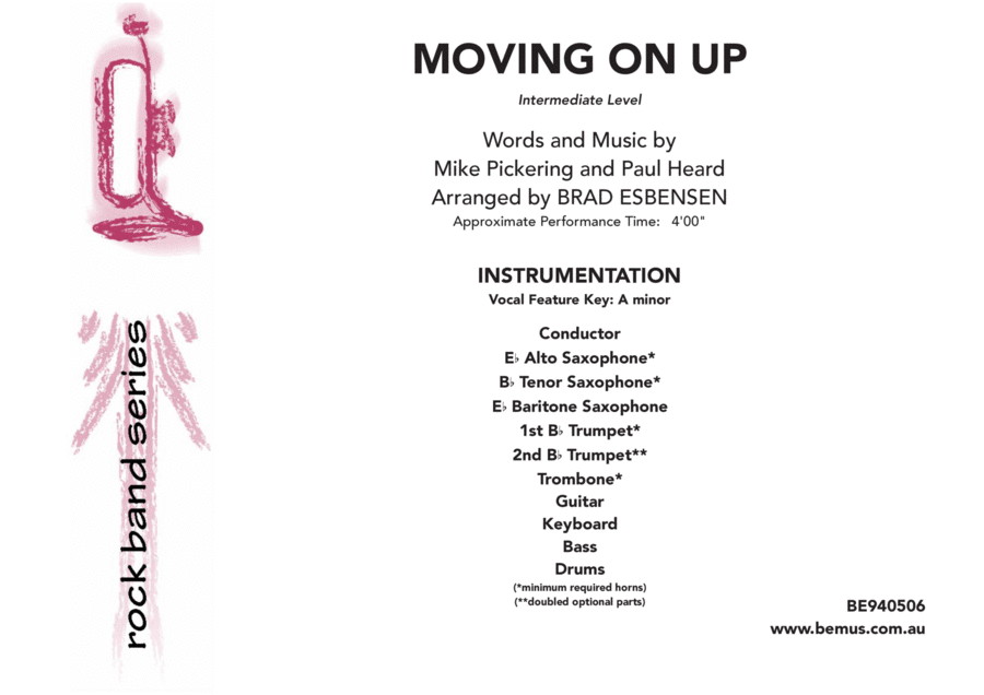 Moving On Up Tenor Saxophone scores gallery preview page 1