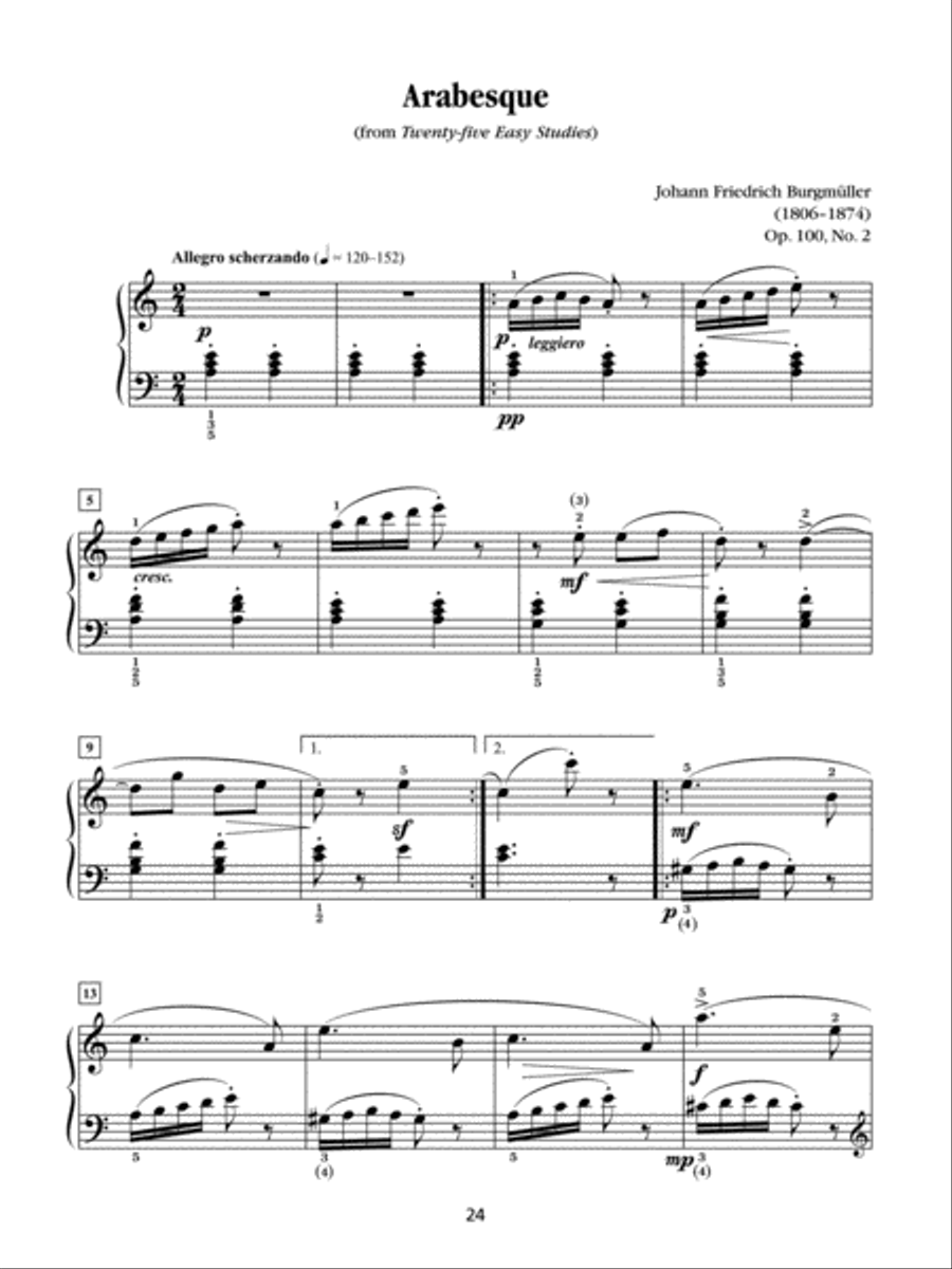 Classics for the Developing Pianist Piano Solo scores gallery preview page 5