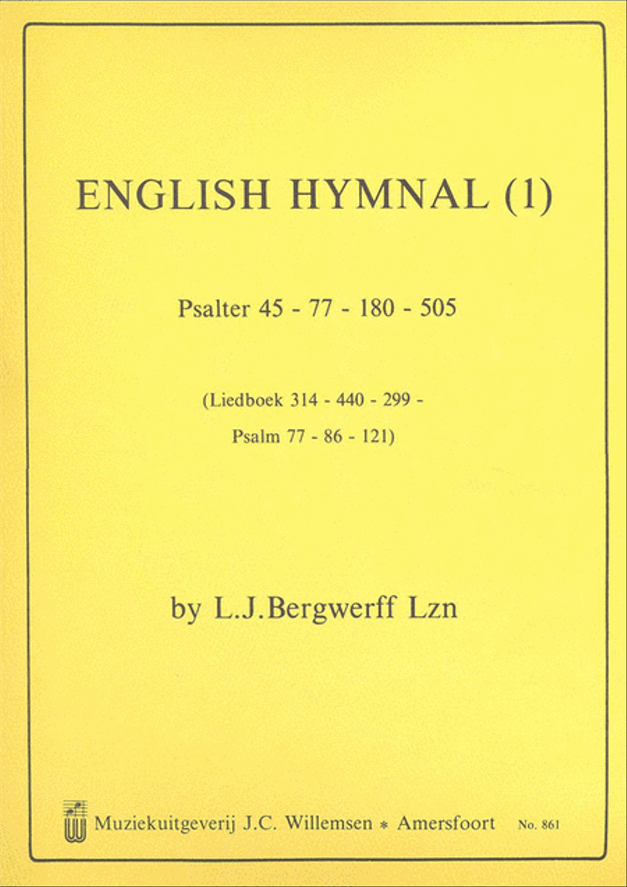English Hymnal 1 English Hymnal 1 Choir scores gallery preview page 1