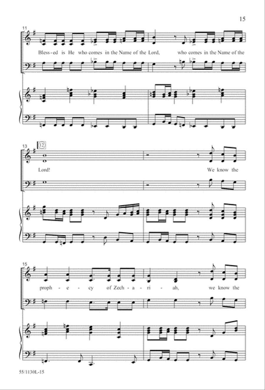 Journey to the Cross 3-Part scores gallery preview page 16
