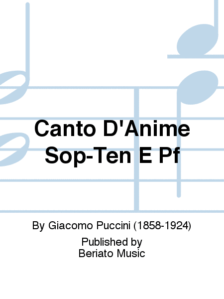 Canto D'Anime Sop-Ten E Pf