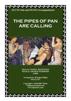 Book cover for The Pipes of Pan are Calling [F] - Flute Solo with Piano Accompaniment
