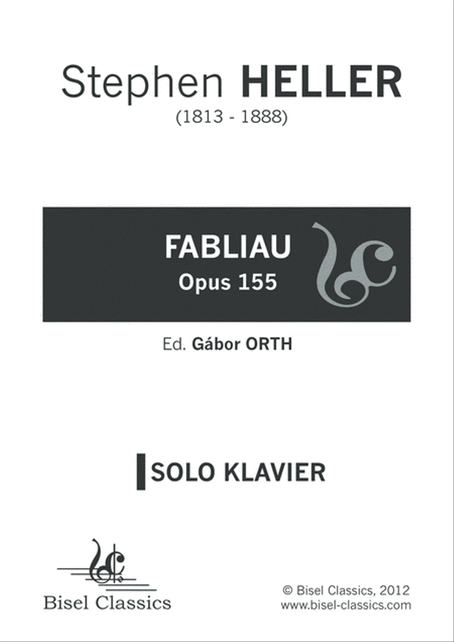 Fabliau, Opus 155 Piano Solo scores gallery preview page 3