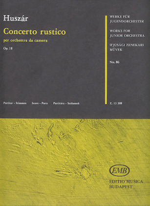 Book cover for Concerto Rustico