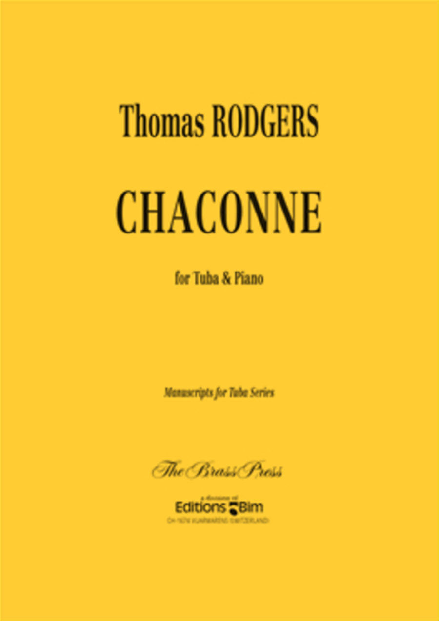 Chaconne Tuba scores gallery preview page 1