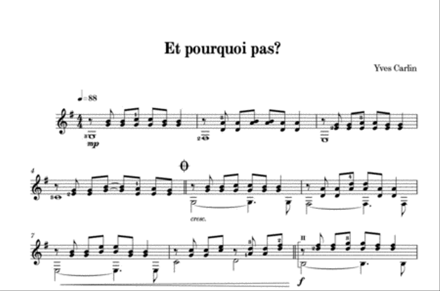 Canzonetta Classical Guitar scores gallery preview page 2