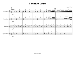Twinkle Drum (Drumline Cadence)