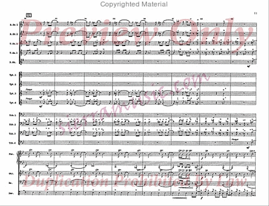 Oolitic Stomp Jazz Ensemble scores gallery preview page 12