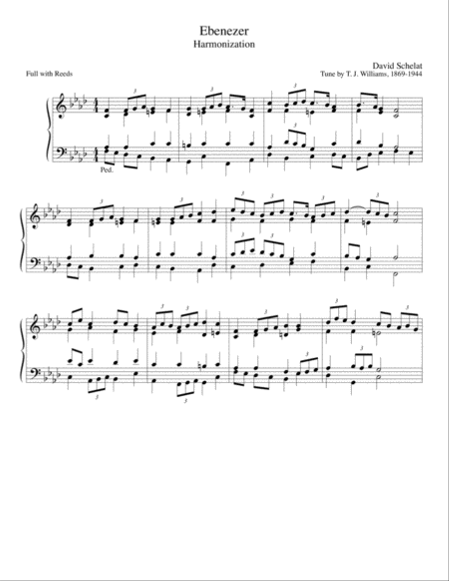 Hymn Enrichments, Set 2 Organ scores gallery preview page 6