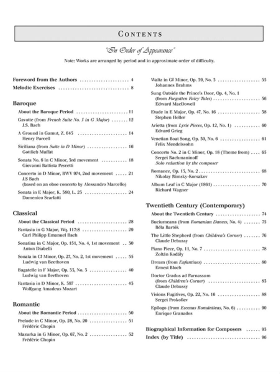Focus on Melody Focus on Melody Piano Solo scores gallery preview page 2