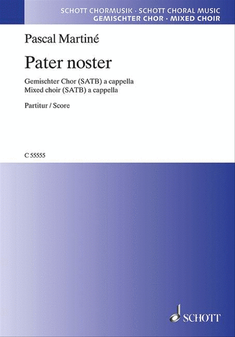 Pater noster Pater noster 4-Part scores gallery preview page 1