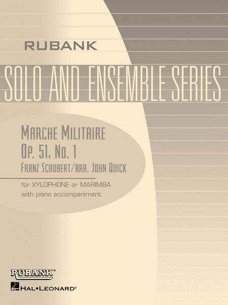 Marche Militaire (Piano / Xylophone / Marimba)