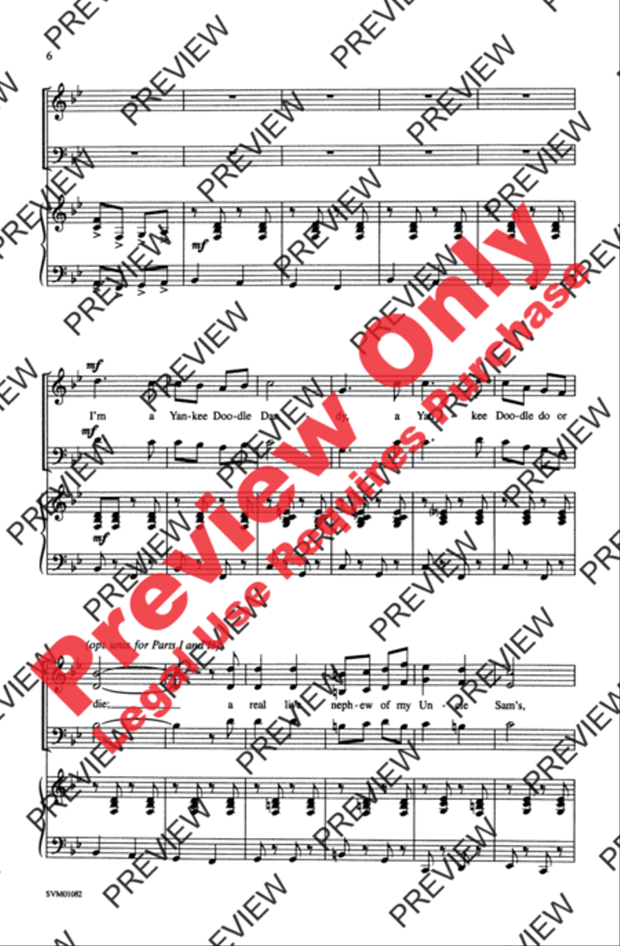 An American Celebration An American Celebration 3-Part scores gallery preview page 6