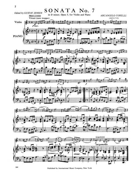 Twelve Sonatas, Opus 5: Volume II