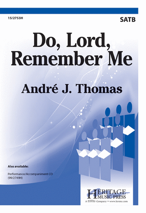 Book cover for Do, Lord, Remember Me