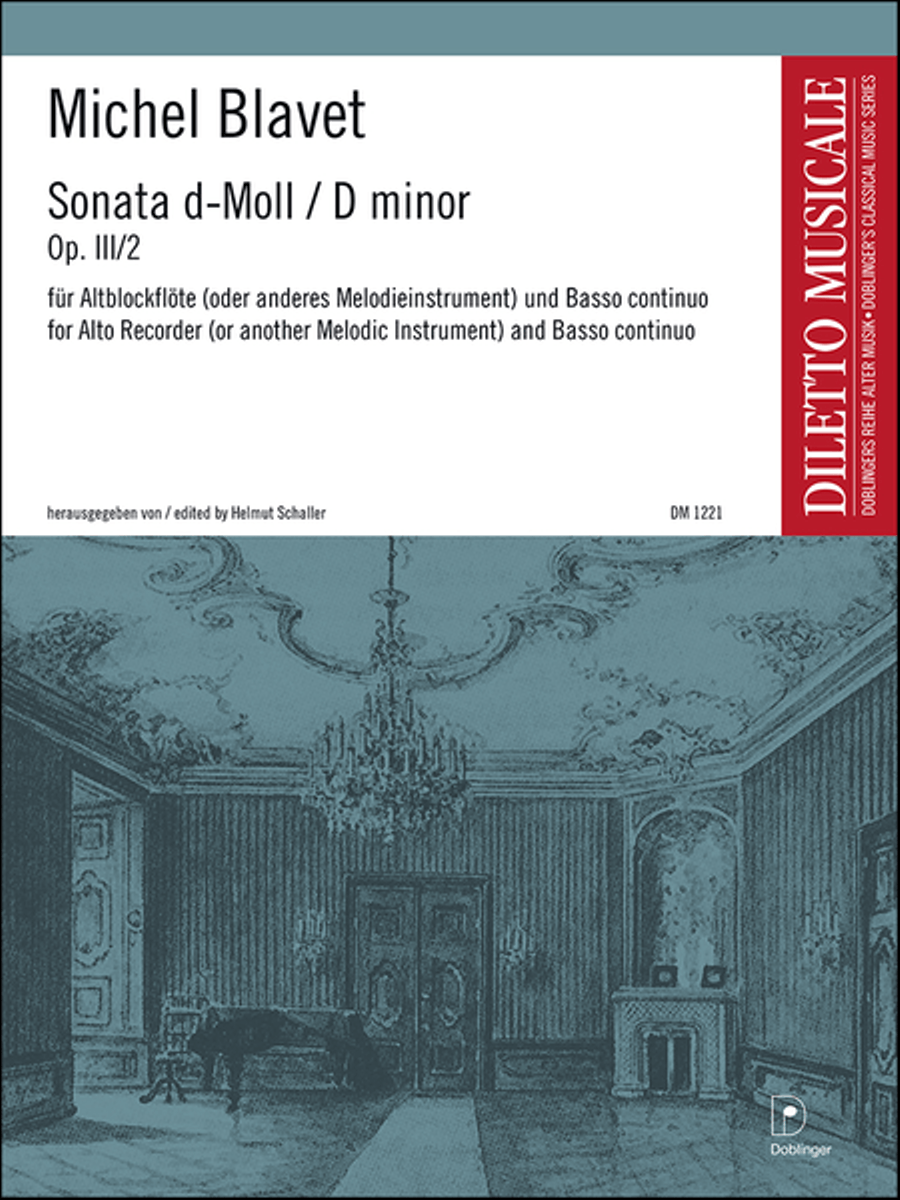 Sonata d-moll Sonata d-moll School and Community scores gallery preview page 1
