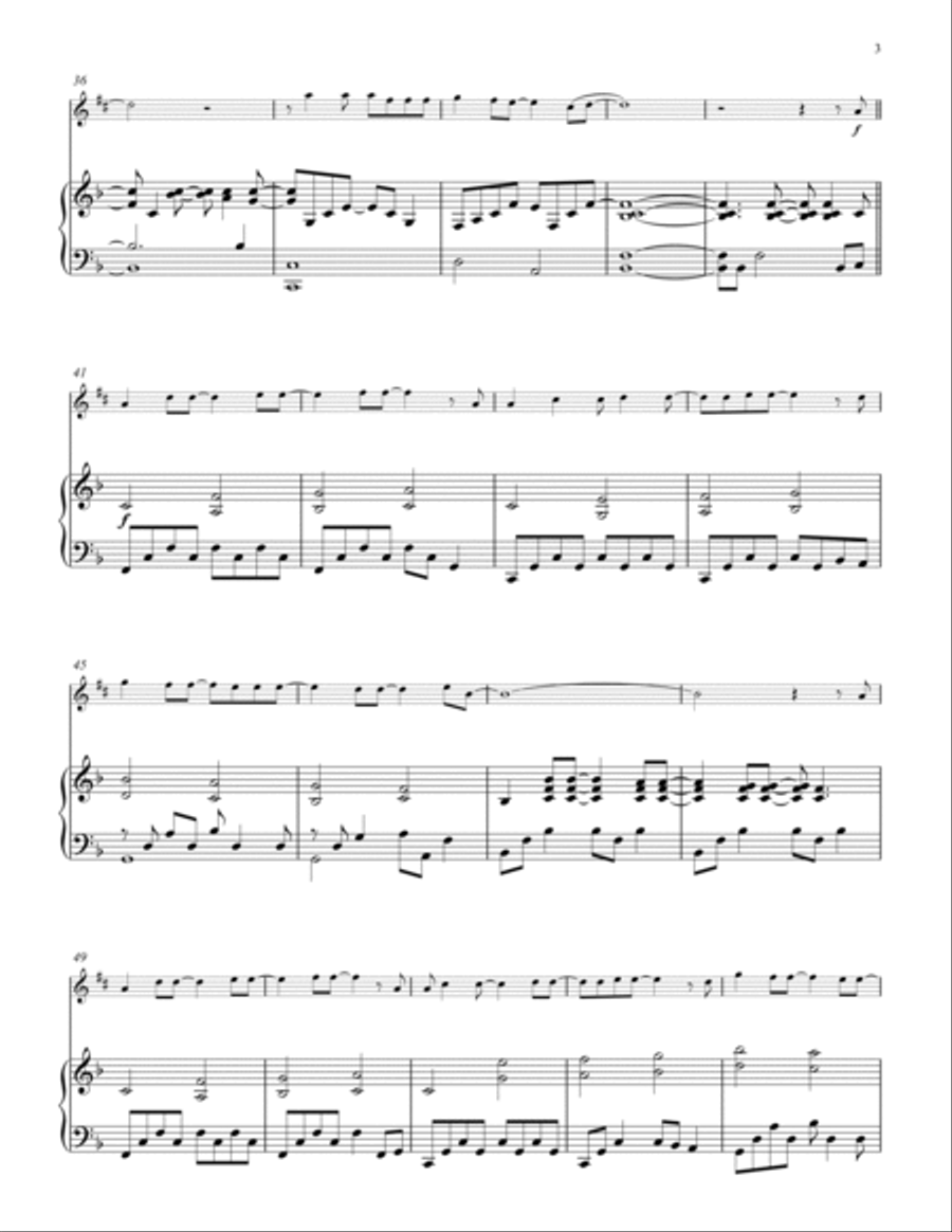 A Million Dreams (from The Greatest Showman) Alto Saxophone scores gallery preview page 3