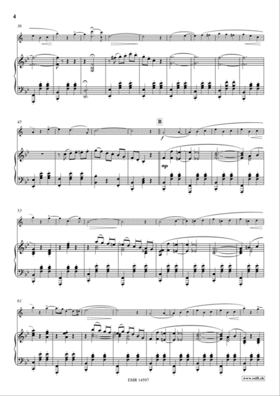 Thoughts Of Love Euphonium scores gallery preview page 4