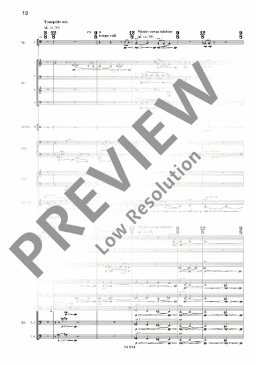 Violin Concerto Orchestra scores gallery preview page 21