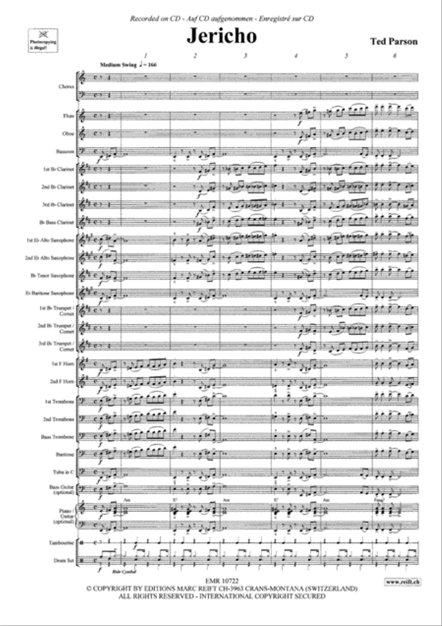 Jericho 4-Part scores gallery preview page 4