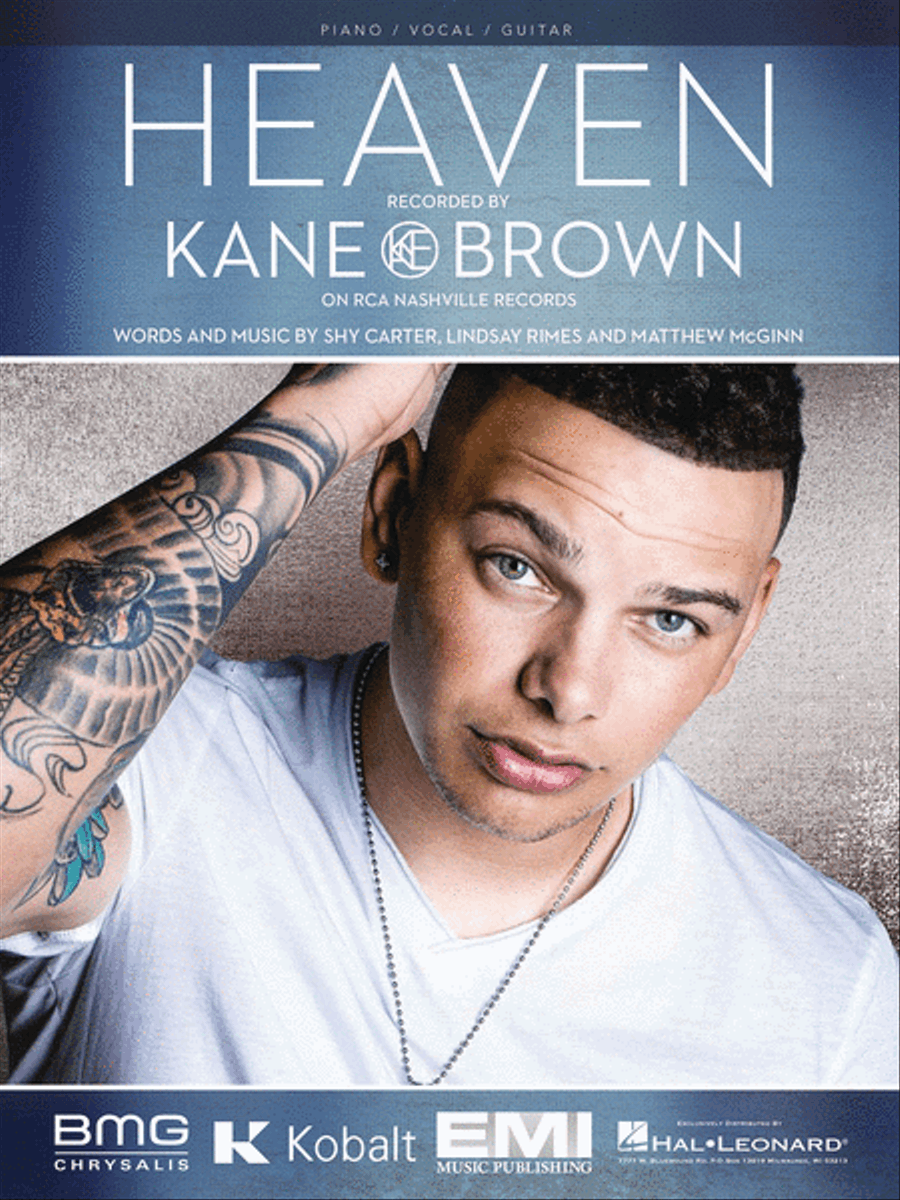 Kane Brown : Sheet music books